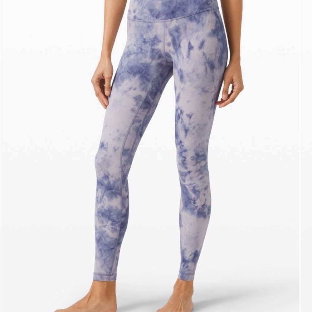 lululemon Align High-Rise Pant 28" | Diamond Dye Iced Iris Peri Purple Size 4​
